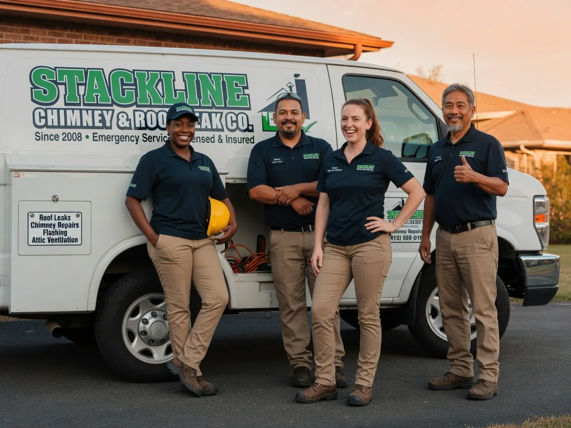 Chimney flashing repair company in Samaria, MI